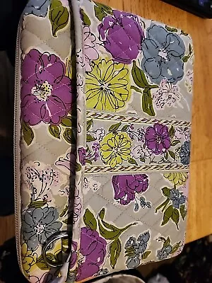 Vera Bradley HARD SHELL CASE Tablet/iPad/MiniLaptop  Gray Watercolor  No Strap • $9.60