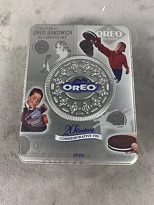 Vintage Oreo Cookie 20th Century Commemorative Tin 1999 Collector • $14.98