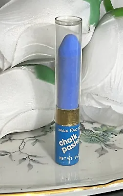 Vintage Max Factor Chalk Pastels Eye Shadow Color Tube Stick New Seascape Blue • $31.49