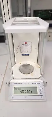 Mettler Toledo AG204 Analytical Balance Scale 210.0000g Used Good Condition • $599.99