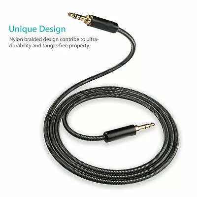 For IPhone 6 6 Plus SE 5G 5 4S IOS 12 & UP 3.5mm AUX Audio Music Cable Car Cord • £4.95