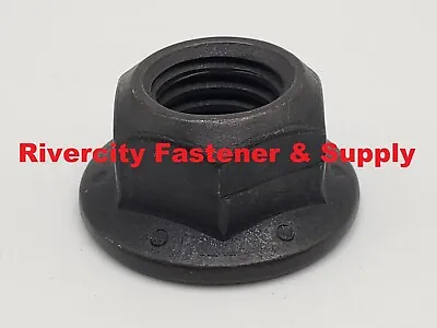 7/16-14 Grade 8 All Metal Flange Lock Nuts 7/16x14 Top Lock Nuts 7/16 X 14 Nut • $8.88