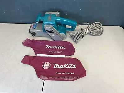 Vintage Makita 9924DB 3x24 Corded Belt Sander With Dust Bags • $109.95