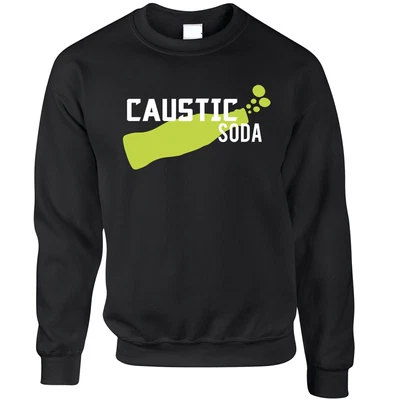 £19.99 • Buy Novelty Gaming Jumper Caustic Soda Drink Toxic Bubble Bottle Sweatshirt Sweater