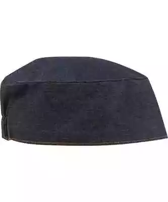 Premier Chef Skull Cap Indigo Denim One Size Pack Of 5 • £9.99