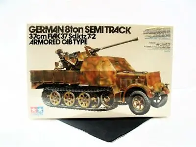 Tamiya 1/35 Model German 8ton Semi Track FLAK 37 Sd.Kfz. Armored Cab New-Sealed • $69.95