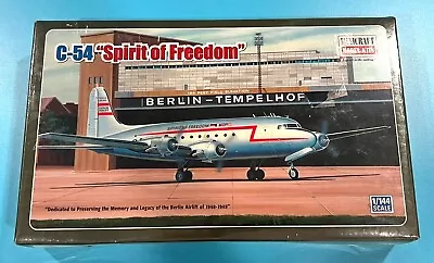 Minicraft Model Kits. C-54 Spirit Of Freedom. 1/144 Scale. Kit #14523 • $5