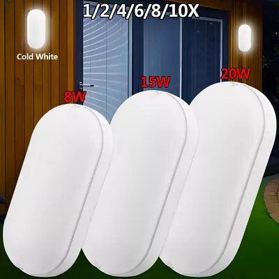 8W/15W/20W LED Wall Light Outdoor Indoor Lighting Sconce Lamp Fixture Waterproof • $15.99