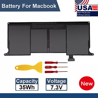 A1406 Battery For MacBook Air 11 Inch A1370 A1495 Mid 2011 2012 2013 Early 2014 • $21.89