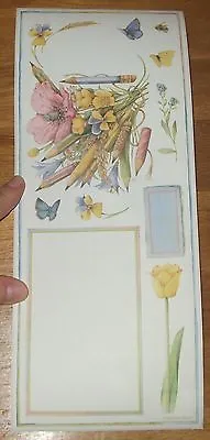 Marjolein Bastin NATURES GARDEN Retired BiG STiCKERS COLORBOK Sheet Journaling • $8.05