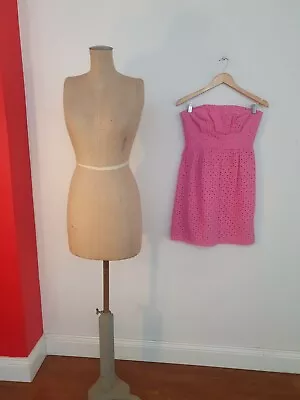 J Crew Bandeau Corsage Dress 4 Candy Pale Pink • $39