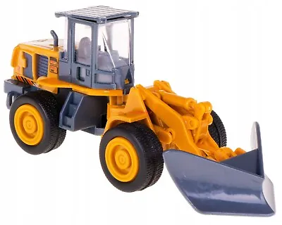 Wheeled Bulldozer Vehicle Construction Machine Model 1:50 Daffi Pull-Back K510 • £12.88