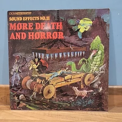Mike Harding – More Death & Horror - Sound Effects No. 21 - Vinyl Record - EX • £4.99