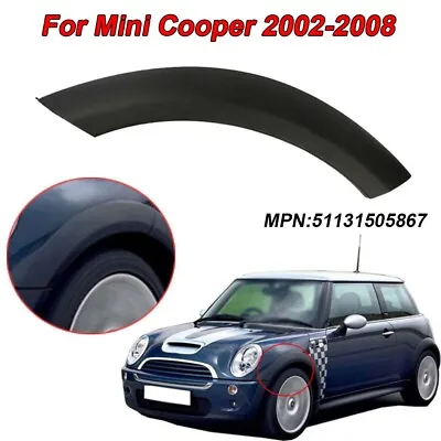 Front Wheel Left Side Upper Fender Arch Cover Trim For Mini Cooper 2002-2008 • $37.54