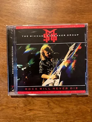 MSG Michael Schenker Group - Rock Will Never Die - Used CD - EU Press 2009 EMI • $10