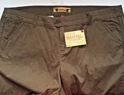 $12.99 • Buy Womens  FreeStyle Revolution  Stretch Casual.Pants. Green. Sz 24
