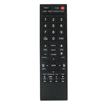 $8.53 • Buy New Replace For Toshiba LCD TV Remote Control 32C120U 50L2200U