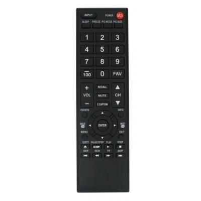 $8.53 • Buy New Replace For Toshiba LCD TV Remote Control 32C120U 50L2200U