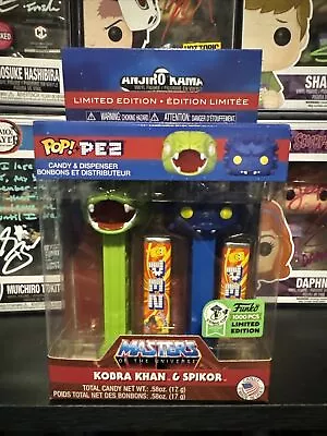 Funko PEZ Masters Of The Universe Kobra Khan And Spikor ECCC 2021 LE1000 • $37.99