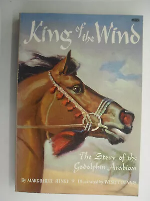 King Of The Wind Marguerite Henry Wesley Dennis Softcover 1968 • $6.50