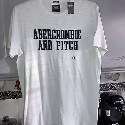 Men’s Abercrombie & Fitch Soft Relaxed T Shirt Tee Size L Excellent Condition • £3.70
