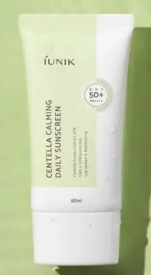 IUNIK Centella Calming Daily Sunscreen 60ml SPF 50+ PA ++++- US Seller • $27.74