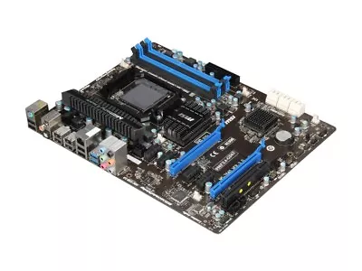 MSI 990FXA-GD65 AM3+ AMD 990FX SATA 6Gb/s USB 3.0 ATX AMD Motherboard • $69.99