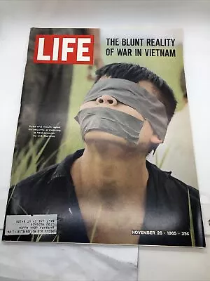 Life Magazine / November 26 1965 / Blunt Reality Of War In Vietnam / Vietcong • $30