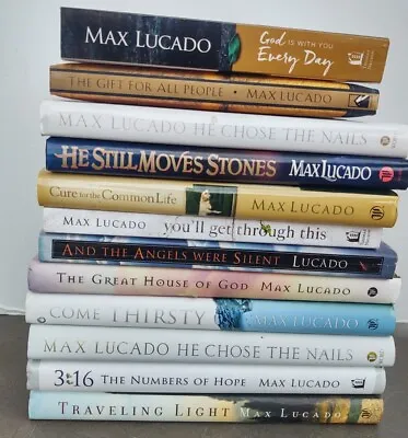 Lot/Set 12 Max Lucado Books Religion Christian • $40
