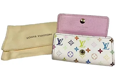 Louis-Vuitton Monogram Multicolor Key Holder Case M93731 • $75