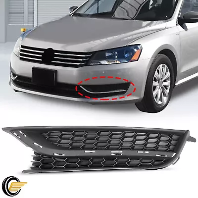 Driver Left Front Bumper Fog Light Grilles Cover Fit For VW Passat 2012-2015 • $19.85