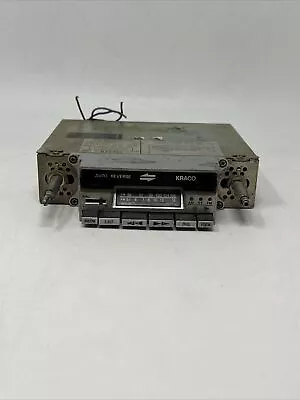 Vintage Kraco Kid-588C AM FM MPX Stereo Radio Auto Reverse Cassette Player • $53.99