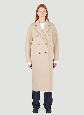 MAX MARA Madame Coat 101801 Light Version In Beige - SZ 34 • $895