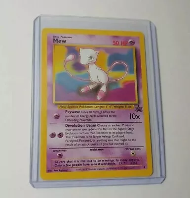 Pokemon Card Mew Black Star Promo 8 Near Mint-Mint NM-M • $4.95