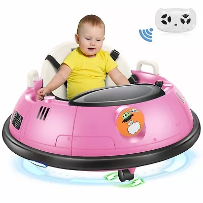 12V Kids Bumper Car With Remote Electric Ride On Bumper Car Toy For Toddler Baby • $149.99