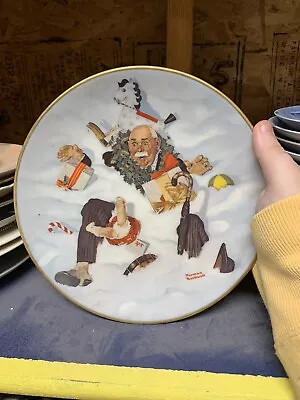 1979 Royal Devon Norman Rockwell One Present Too Many Collector Plate • $9.99