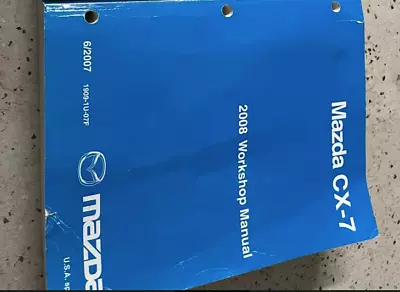 2008 Mazda CX7 CX-7 Service Shop Repair Workshop Manual OEM  • $79.95