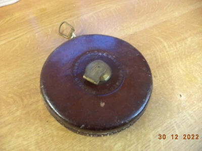 £10 • Buy John Rabone And Sons Leather Clad Tape Measure A/F