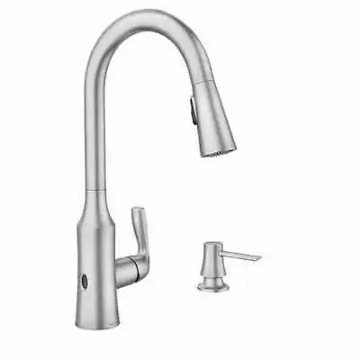 Moen Cadia MotionSense Wave Touchless 87869EWSRS Pull Down Kitchen Faucet - New • $135