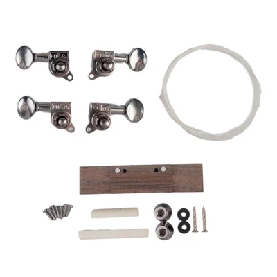 $17.01 • Buy 1 Set DIY 26in Ukulele Kit Full Set Tenor Ukulele Accessories For Kids