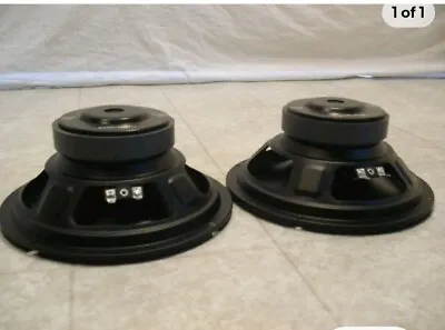 NEW (2) 8  Replacement Speakers PAIR.4 Ohm.bass Woofers.Car Home Audio Subwoofer • $45