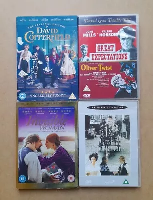 Charles Dickens - Five Period / Costume Drama Film Adaptations - DVD Bundle • £7.99
