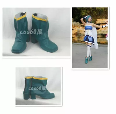 Puella Magi Madoka Magica Sayaka Miki Cosplay Shoes Boots{4A} • $27