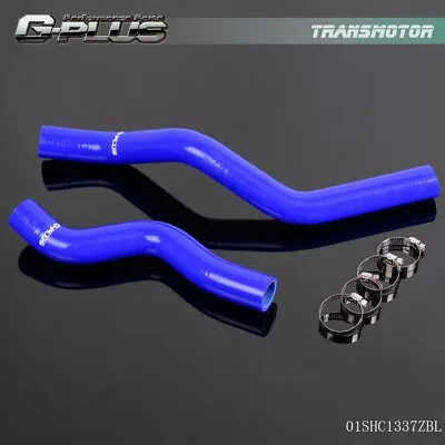 Fit For 2001-2005 Honda Civic D17 1.7L Blue Silicone Radiator Hose+Clamps Kit • $21.35