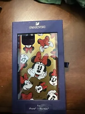 Swarovski Iphone 11 Pro Max Minnie Mouse Phone Case Walt Disney World Rare Cover • $15