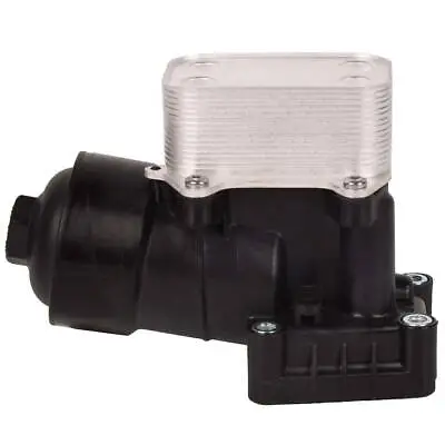 Oil Filter Housing W/ Filter & Cooler Assembly Fits VW Passat TDI 2.0L 2012-14 • $37.54