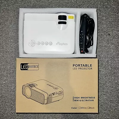 Led Source Led Projector Mini & Ultrathin - Boxed Used Once! • £25