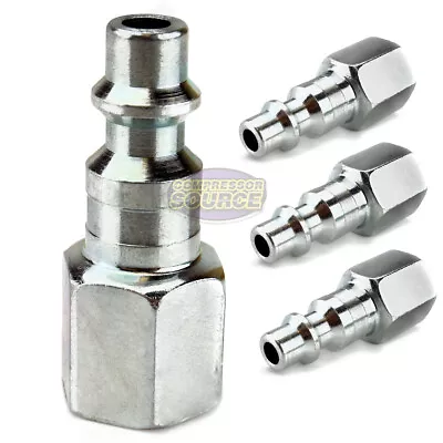 4 Pack 1/4  Female NPT Industrial Style Plug Air Compressor Hose Quick Coupler • $9.39