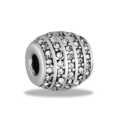 DaVinci Inspirations Decorative Cubic Zirconia Bead #DBI170-7 • $8.90