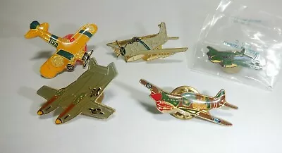 ~5~ Wwii U.s. Military Aircraft Hat Lapel Pins Prop Planes Airplane Ww2 Vin #8 • $14.95